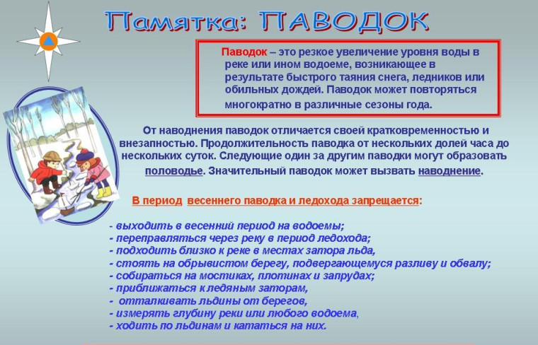 Внимание! Весеннее половодье. Внимание! Весеннее половодье.